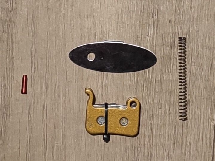 Mini kit Xtech freno Xiaomi rojo