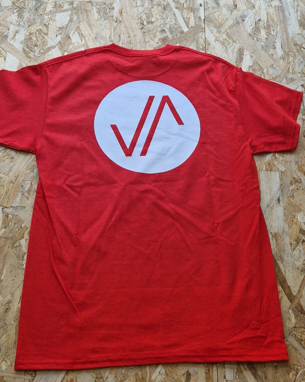 Camiseta Roja JAVAMBA Blanco